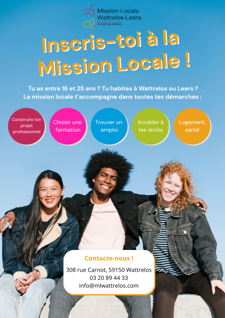 Inscription mission locale Wattrelos-Leers